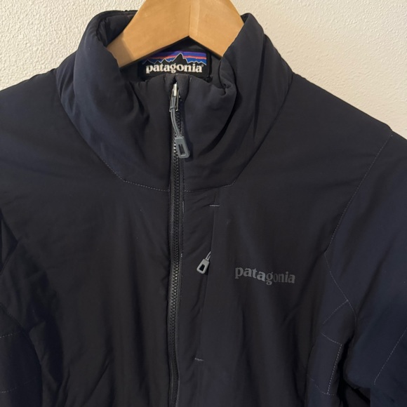 Patagonia Nano-Air Quilted Jacket Black Embroidered Fireball Logo-Small - Picture 3 of 12